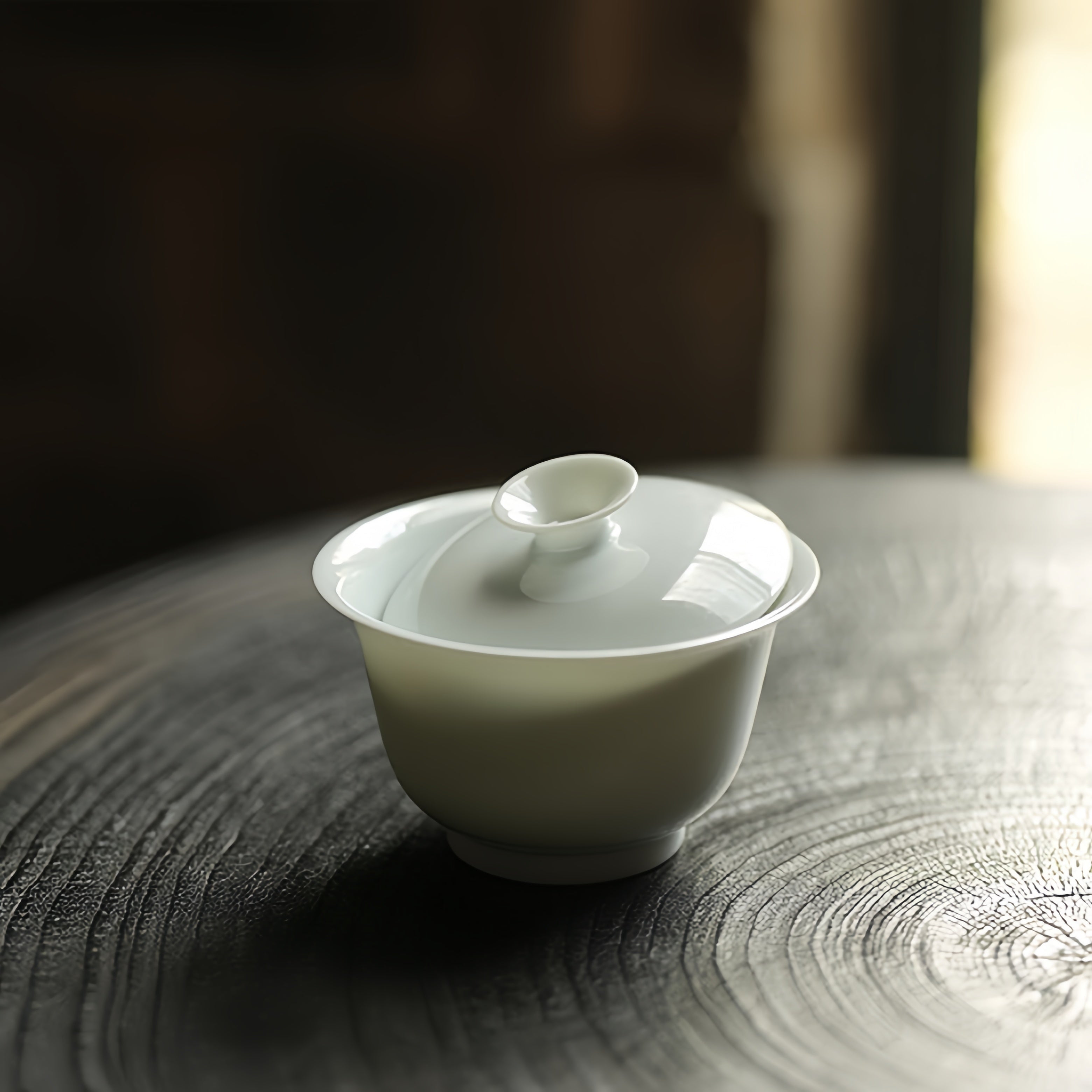 Yi Dai/Er Dai Shen Ping 80/110/130/150cc - Jing De Zhen Porcelain Gaiwan zycschina