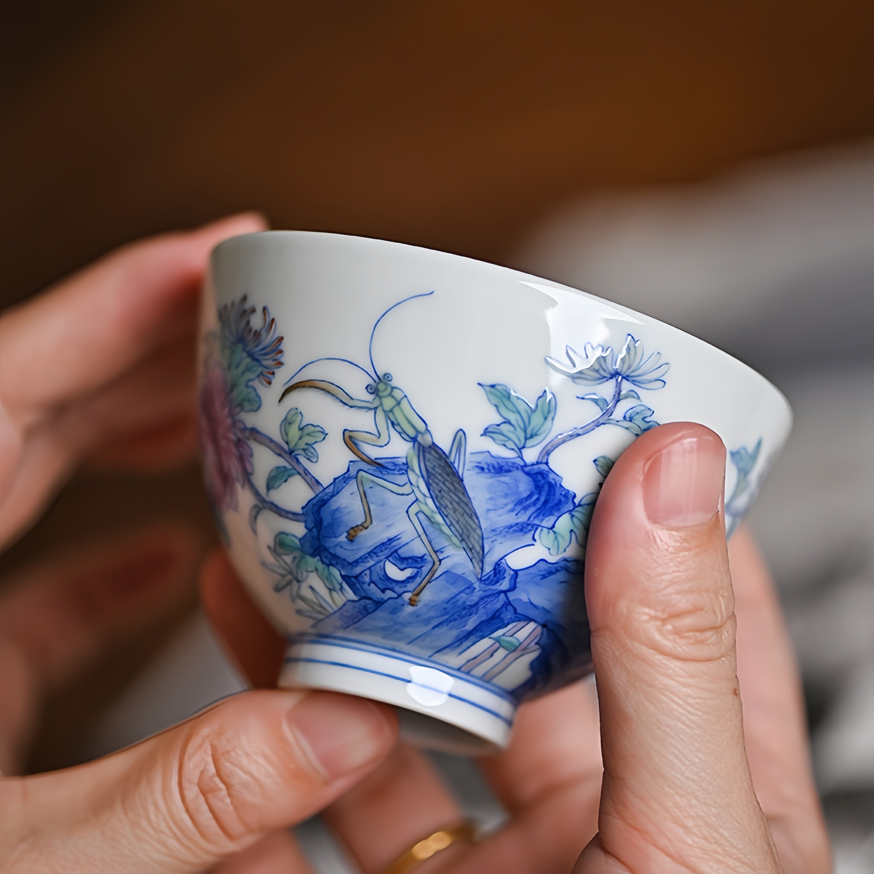 Yu Shi Tang Lang 130cc - Jing De Zhen Porcelain Teacup zycschina