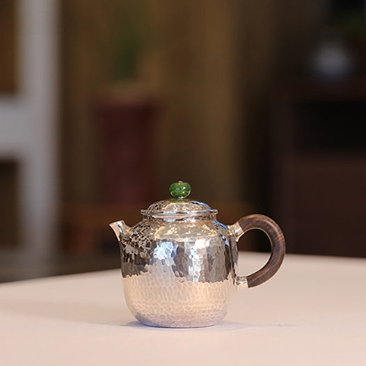 Xuan Zhu 130cc - Handmade silver pot zycschina