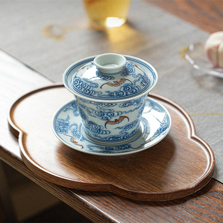Xiang Yun Jiu Fu - Jing De Zhen Porcelain Gaiwan zycschina
