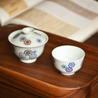 Pi Qiu Hua 155cc - Jing De Zhen Porcelain Gaiwan zycschina