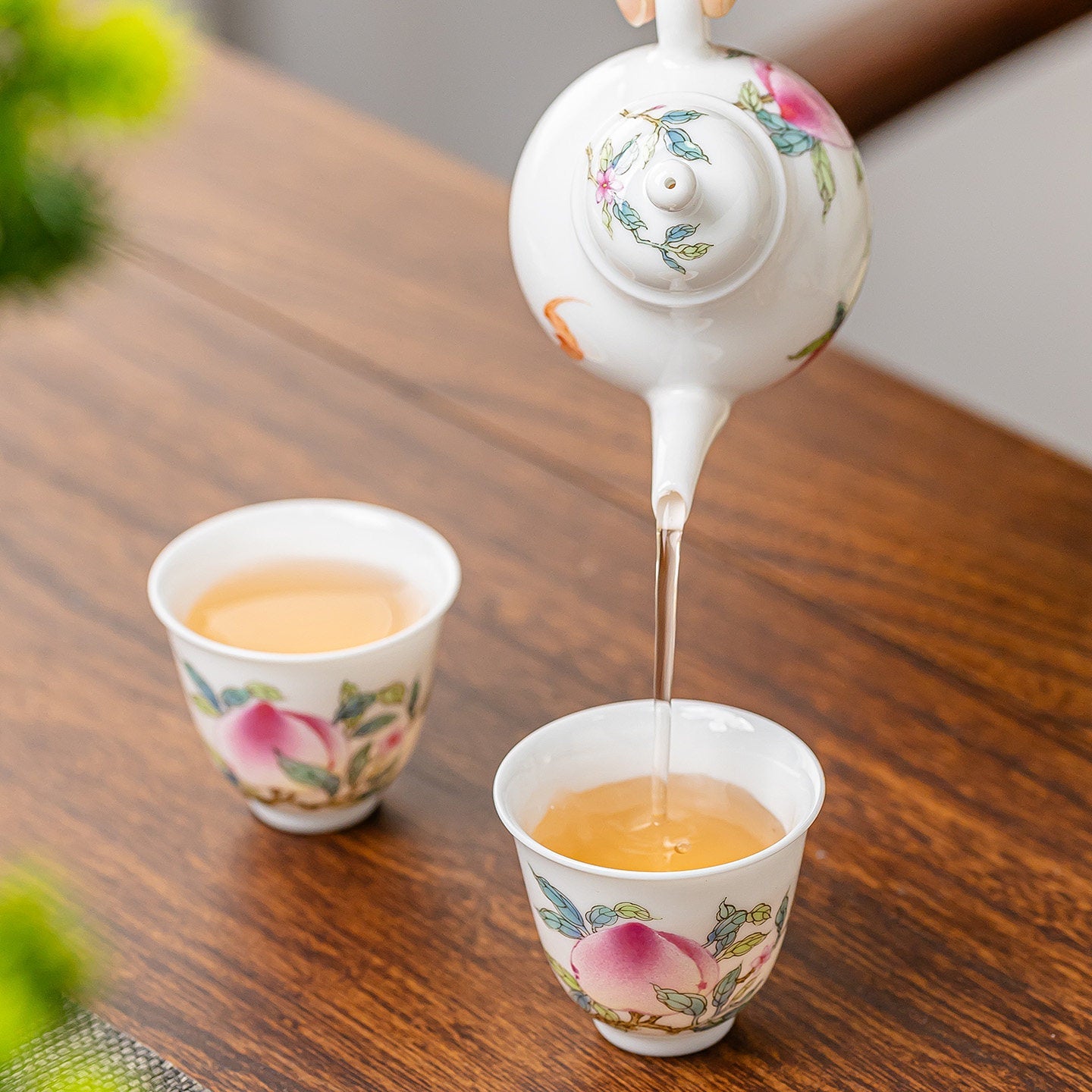 Wu Tao 170cc - Jing De Zhen Porcelain Teapot zycschina