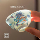 Qi Lin Wang Yue - Jing De Zhen Porcelain Teacup zycschina