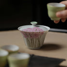 Ji He Lv Fu Qu 150cc - Jing De Zhen Porcelain Gaiwan zycschina