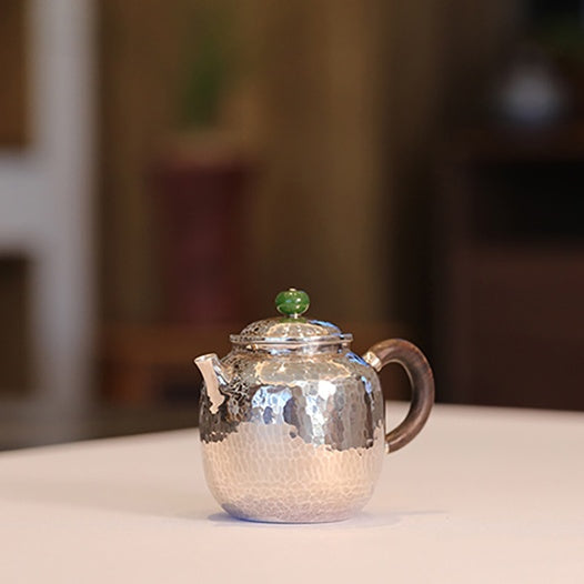 Xuan Zhu 130cc - Handmade silver pot zycschina