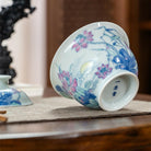 He Hua Lian Chi - Jing De Zhen Porcelain Gaiwan zycschina