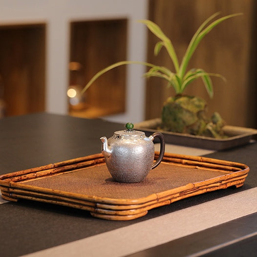 Wan Zui Long Yan 200cc - Handmade silver pot zycschina