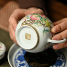 San Duo Shou Tao 220cc - Jing De Zhen Porcelain Teapot zycschina