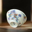 Qi Lin Wang Yue - Jing De Zhen Porcelain Teacup zycschina