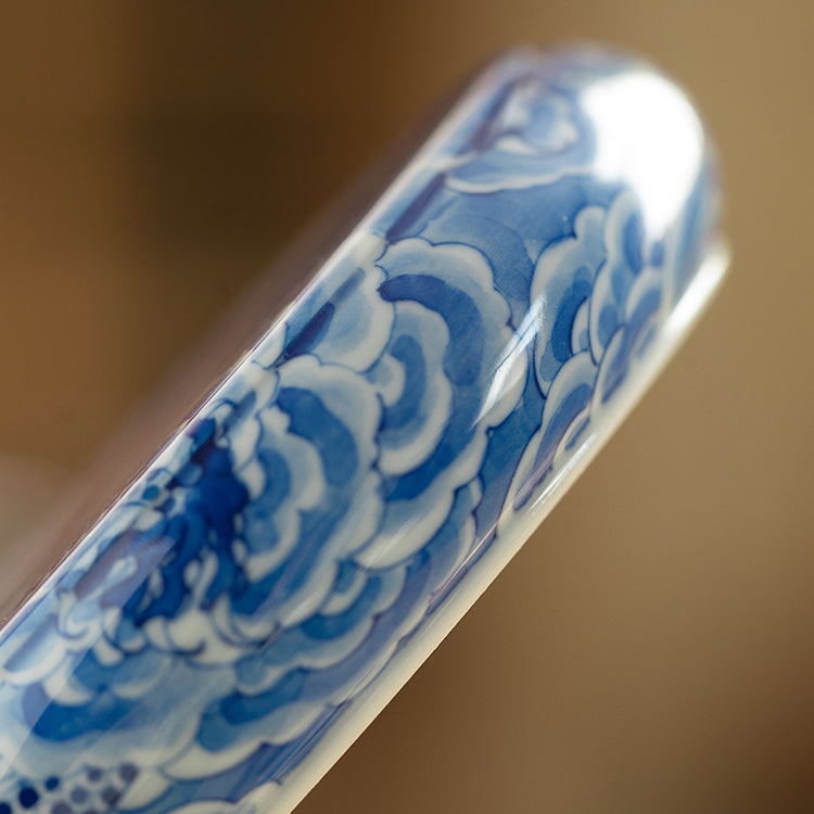 Yun Long Wen - Jing De Zhen Porcelain Tea Lid Rest zycschina