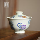 Pi Qiu Hua 155cc - Jing De Zhen Porcelain Gaiwan zycschina