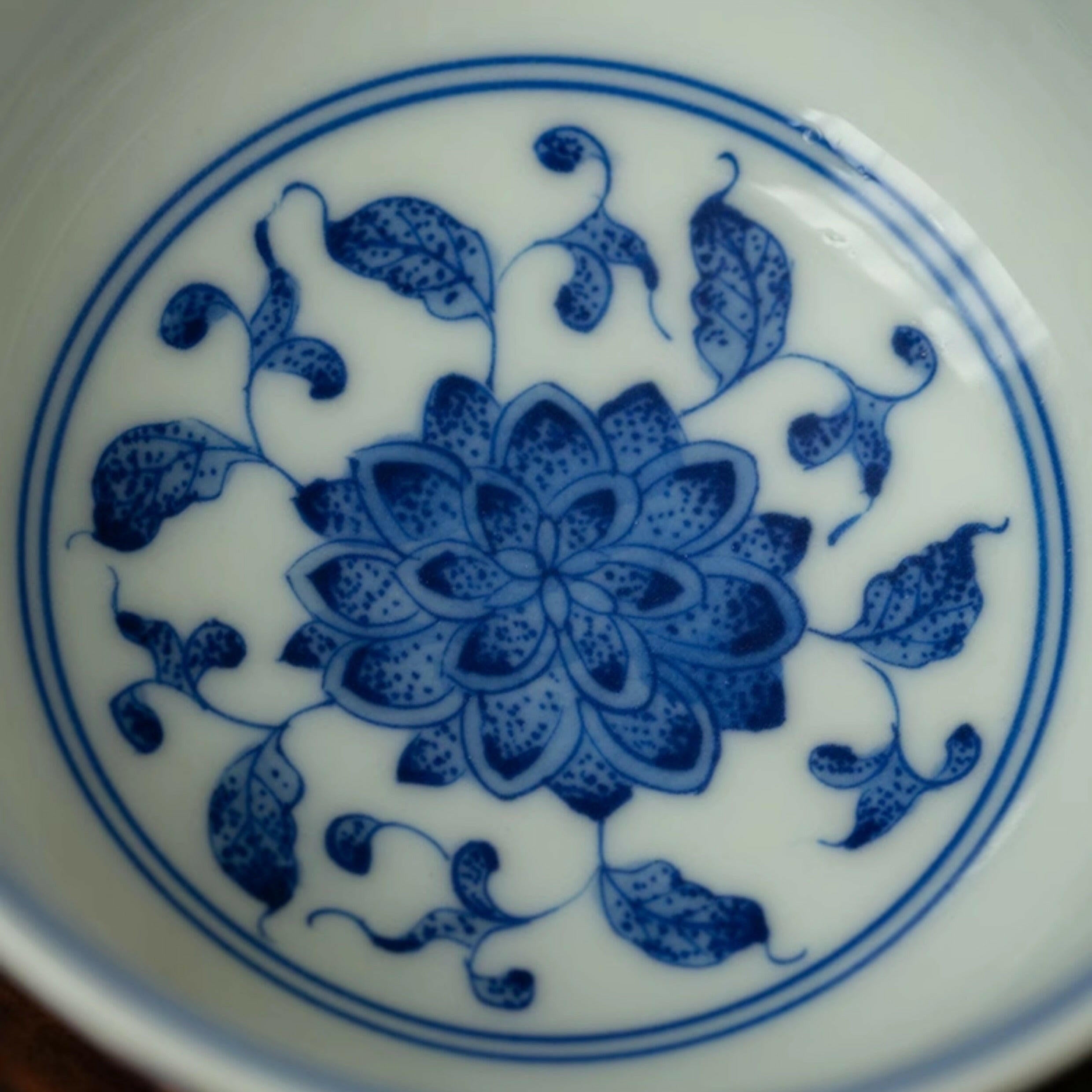 Chan Zhi Wen - Jing De Zhen Porcelain Teacup zycschina