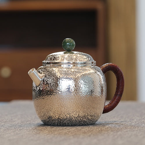Long Zhu 200cc - Handmade silver pot zycschina
