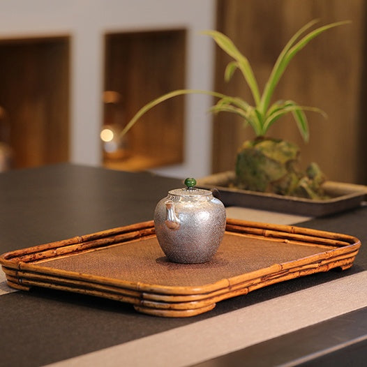 Wan Zui Long Yan 200cc - Handmade silver pot zycschina