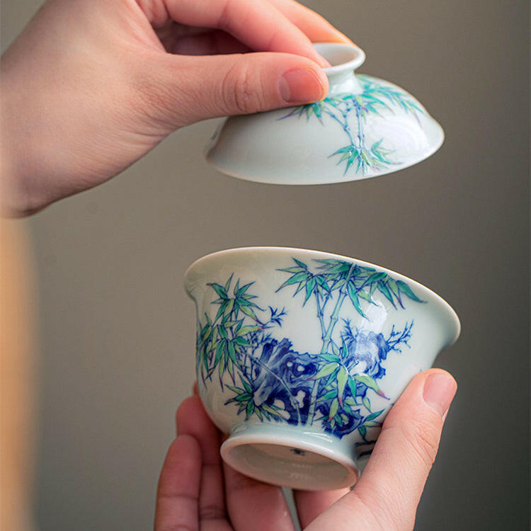 Zhu Shi - Jing De Zhen Porcelain Gaiwan zycschina
