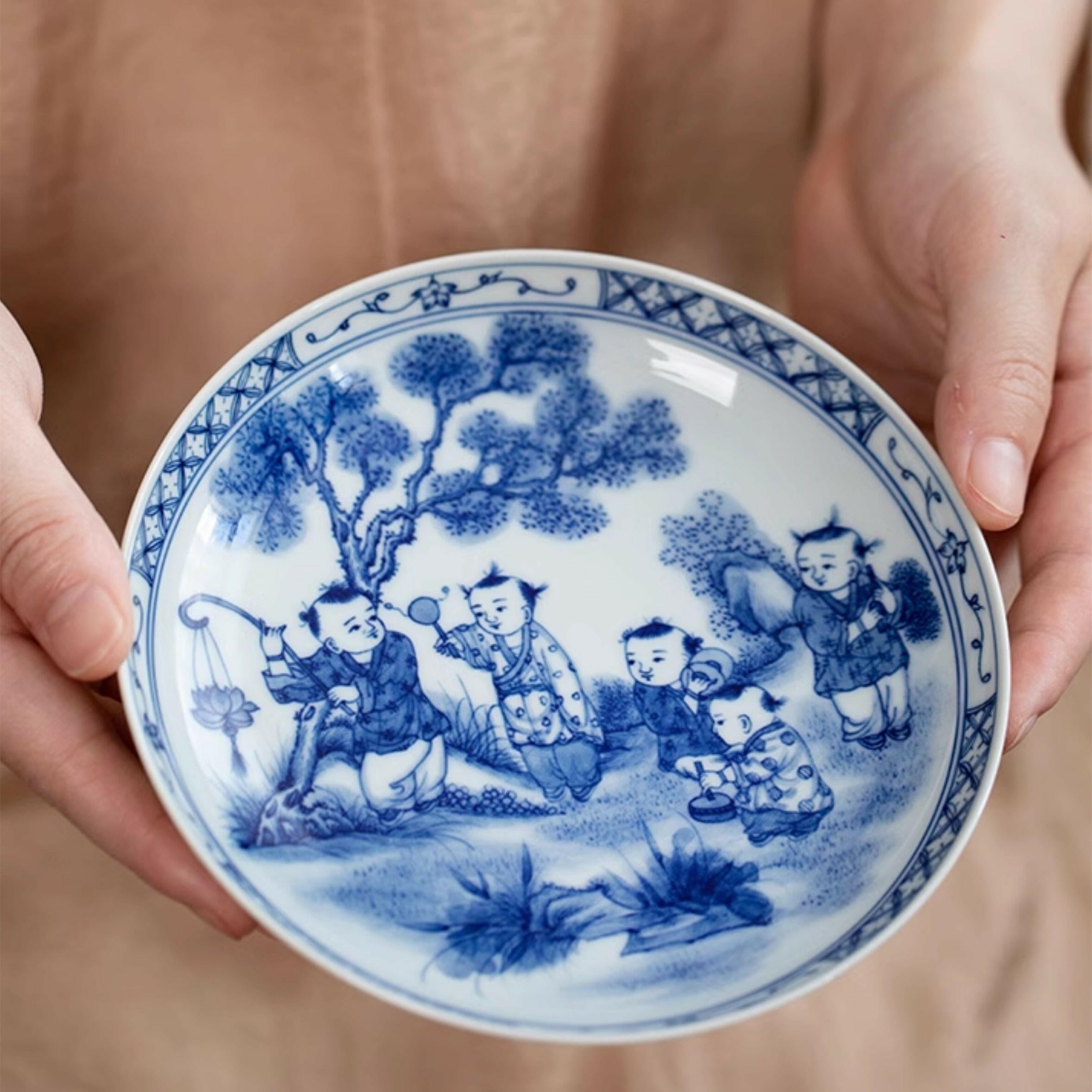 Tong Qu - Jing De Zhen Porcelain Gaiwan zycschina