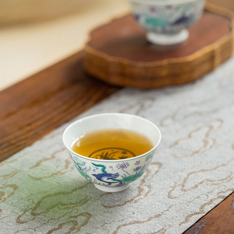 Yu Zao Wen - Jing De Zhen Porcelain Teacup zycschina