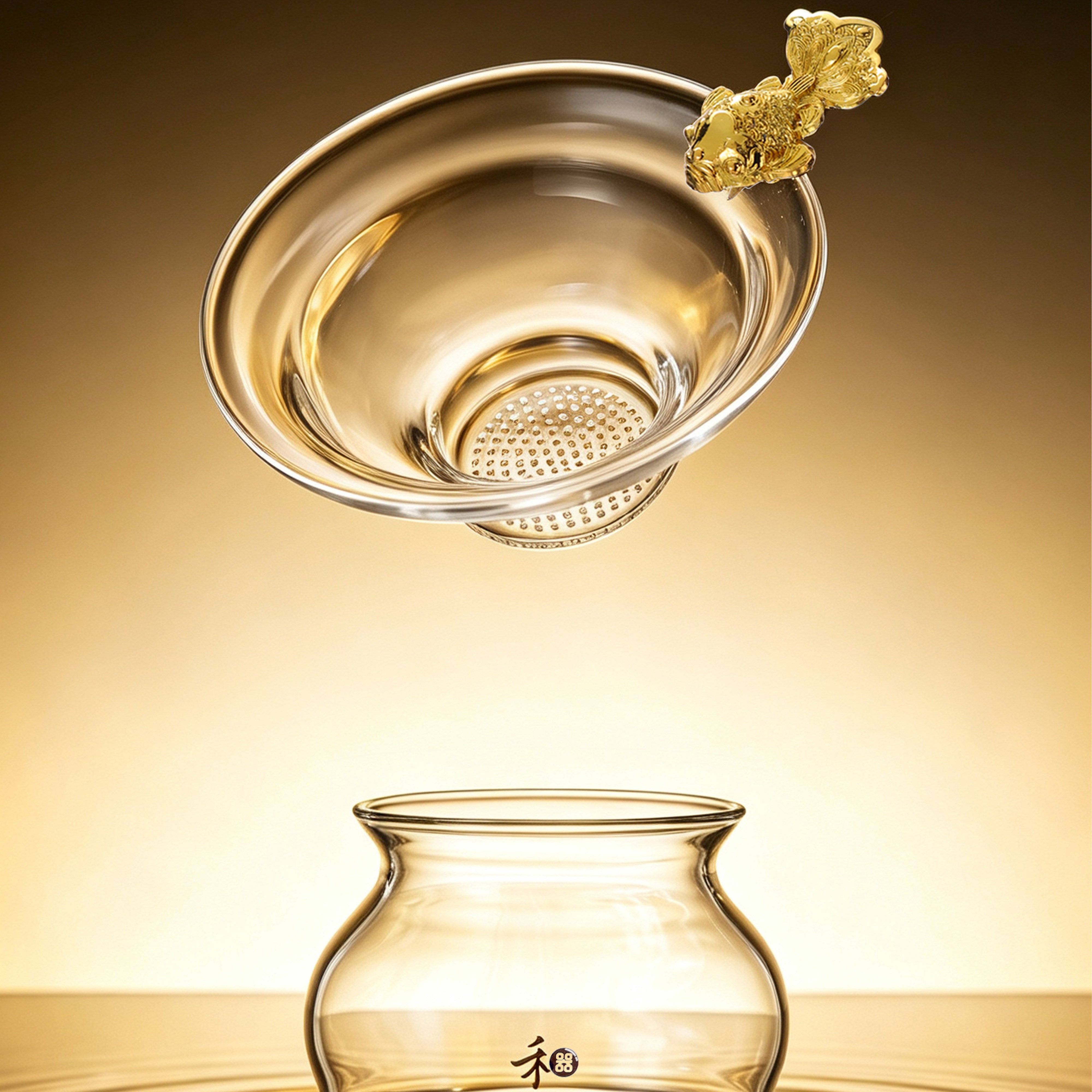 Zhi Le - Glass tea strainer zycschina