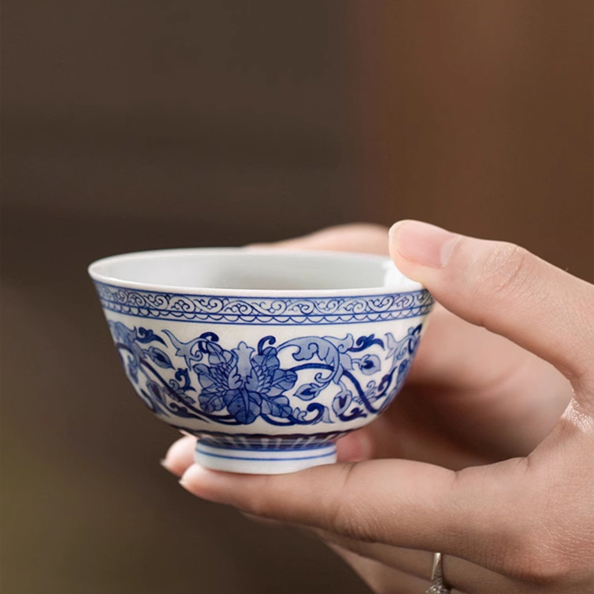 Hua Teng - Jing De Zhen Porcelain Teacup zycschina