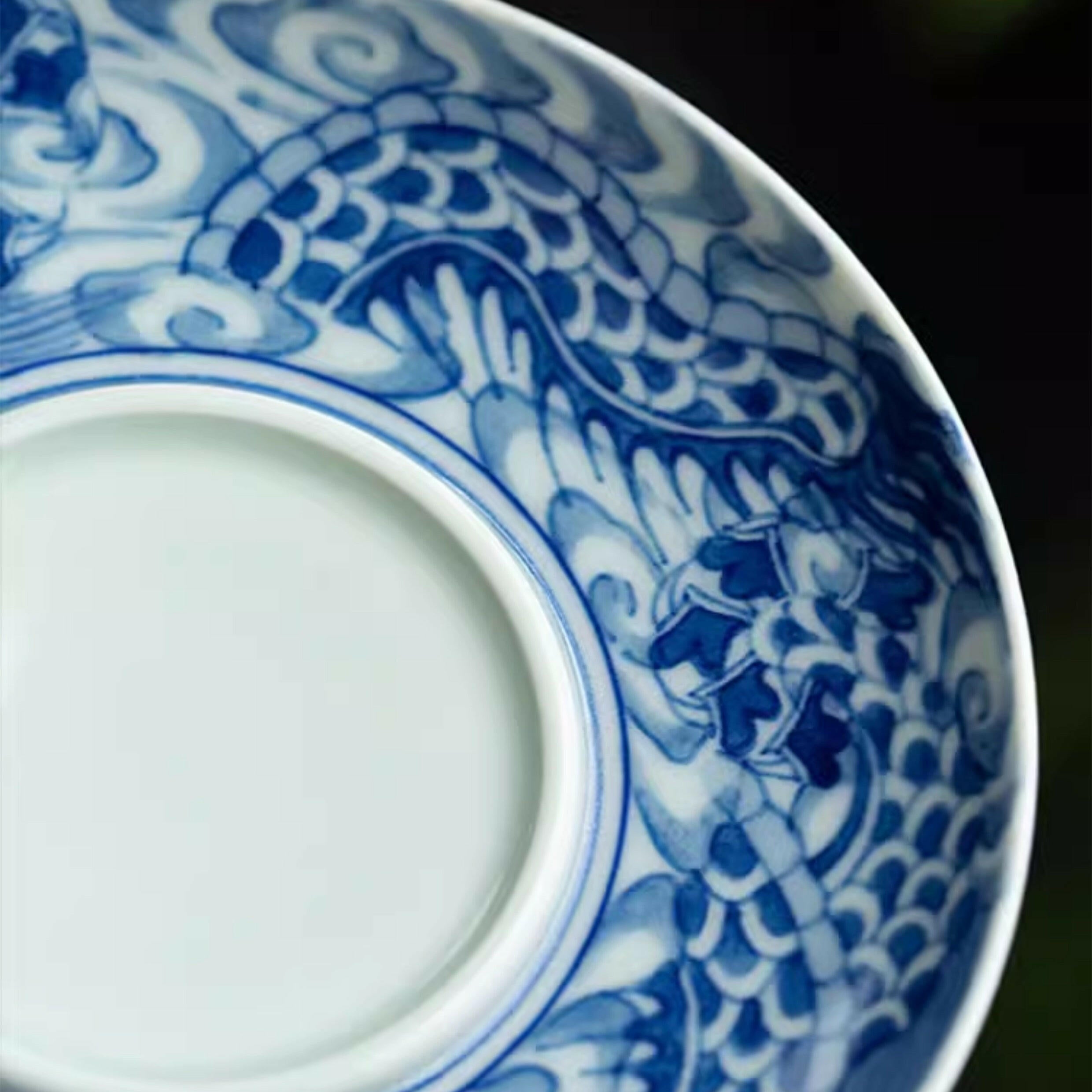 Yun Long Wen - Jing De Zhen Porcelain Gaiwan zycschina