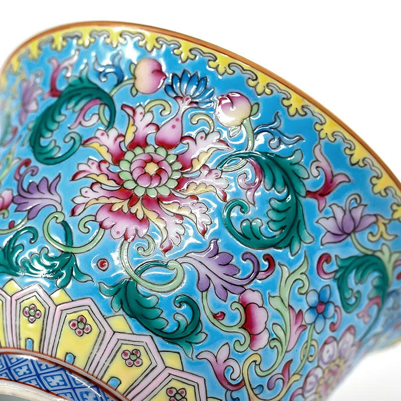 Lan Di Chan Zhi Lian - Jing De Zhen Porcelain Gaiwan zycschina