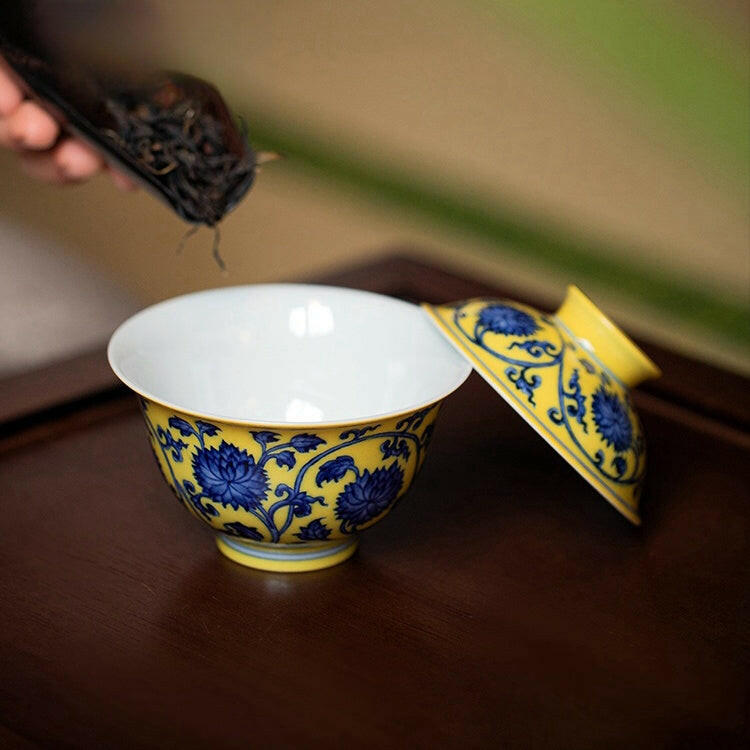 Huang Di Chan Zhi Lian - Jing De Zhen Porcelain Gaiwan zycschina