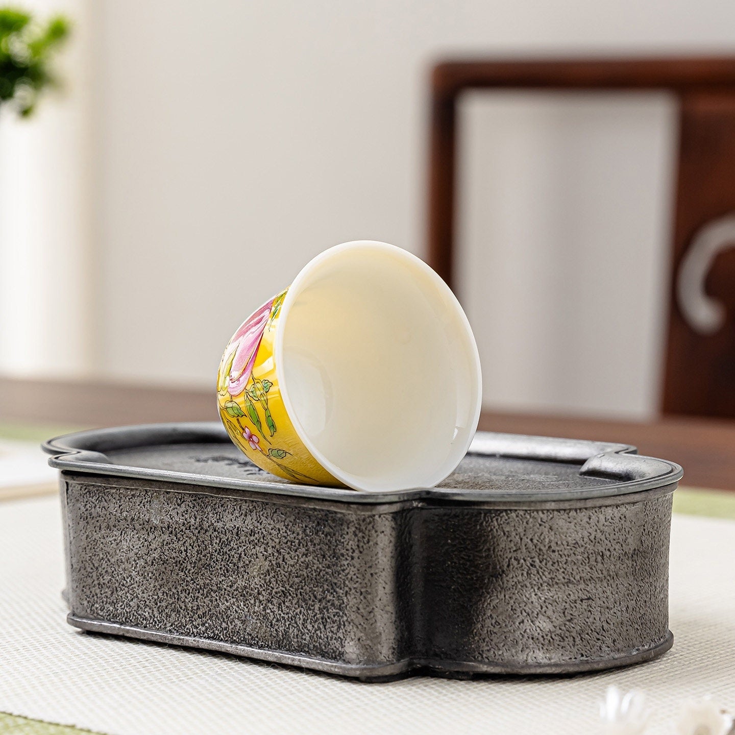 Wu Tao 130cc - Jing De Zhen Porcelain Gaiwan zycschina