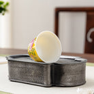 Wu Tao 130cc - Jing De Zhen Porcelain Gaiwan zycschina