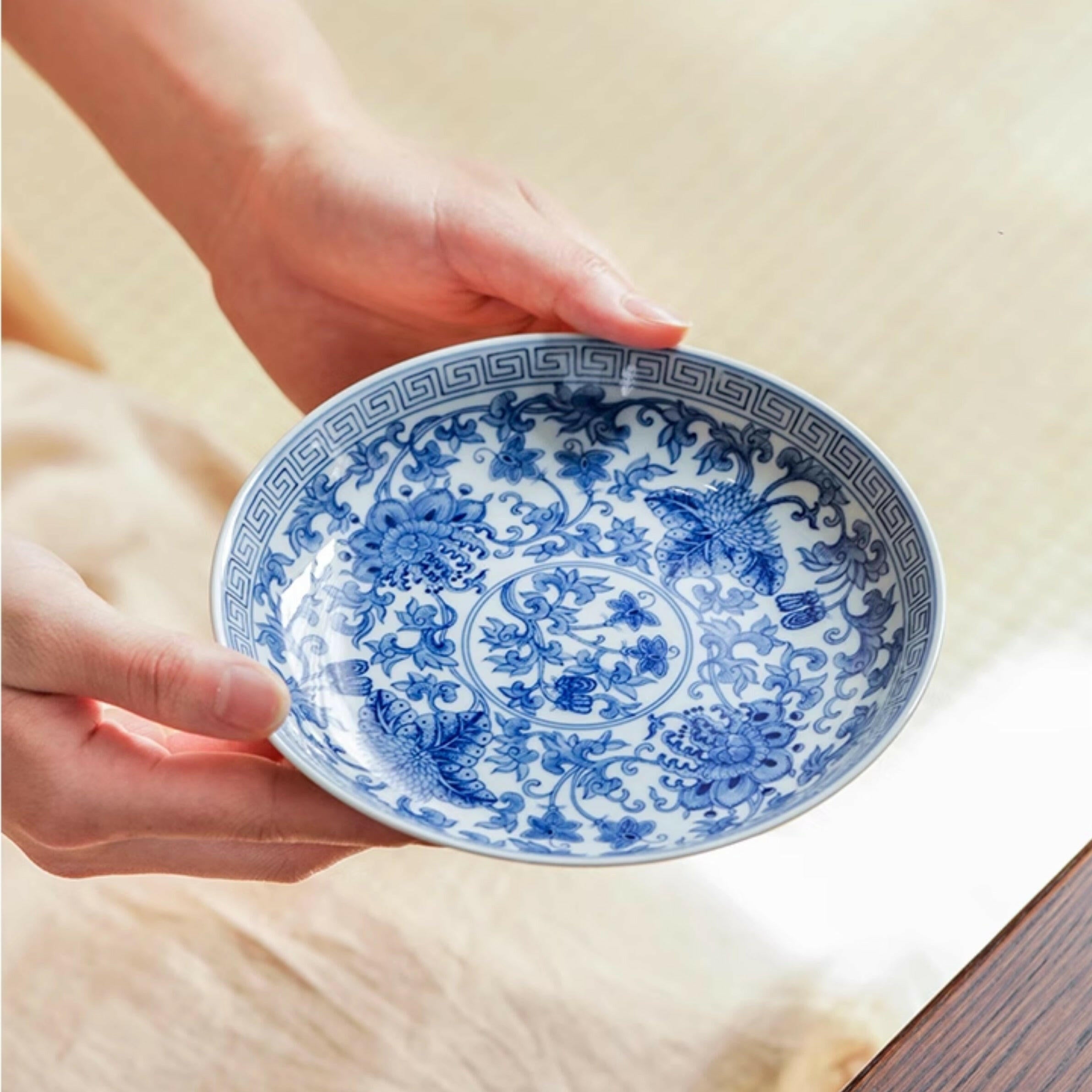 Xi Fan Lian Wen - Jing De Zhen Porcelain Gaiwan zycschina