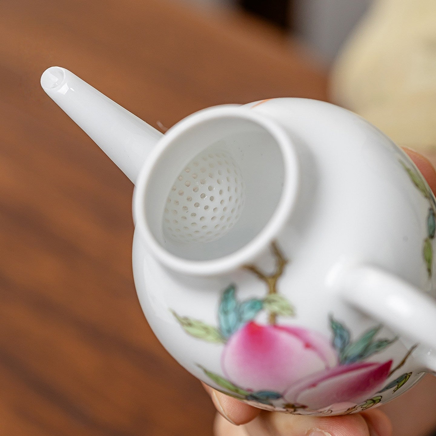 Wu Tao 170cc - Jing De Zhen Porcelain Teapot zycschina