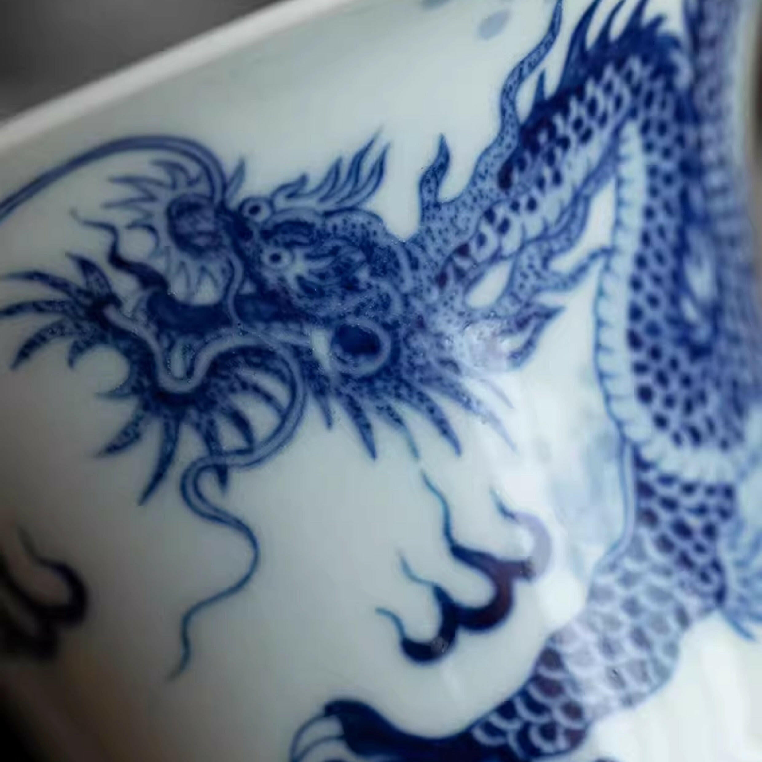 Nei Wai Long Feng Wen - Jing De Zhen Porcelain Gaiwan zycschina