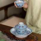 Ren Dong Wen Hua Hui - Jing De Zhen Porcelain Gaiwan zycschina