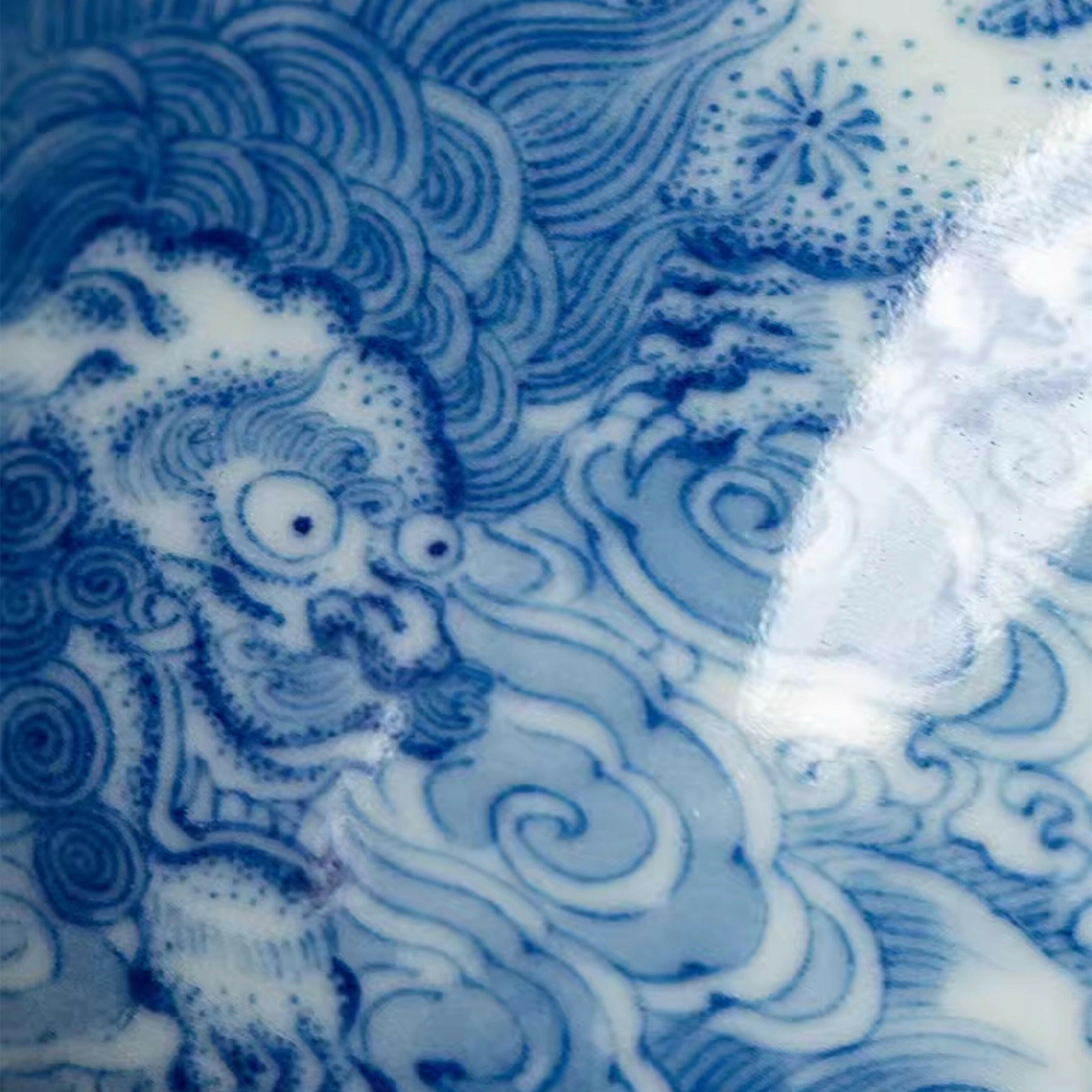 Hai Shou Wen - Jing De Zhen Porcelain Gaiwan zycschina