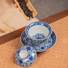 Chan Zhi Wen - Jing De Zhen Porcelain Gaiwan zycschina