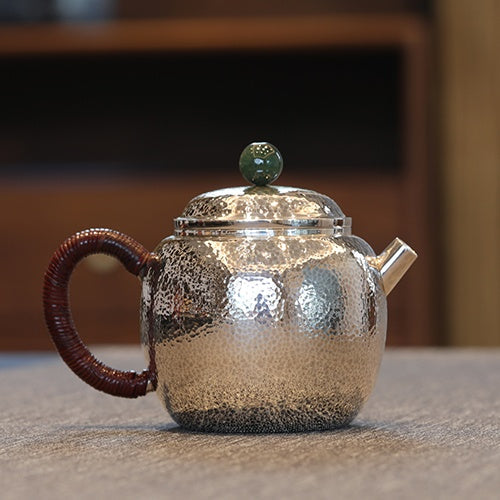 Long Zhu 200cc - Handmade silver pot zycschina