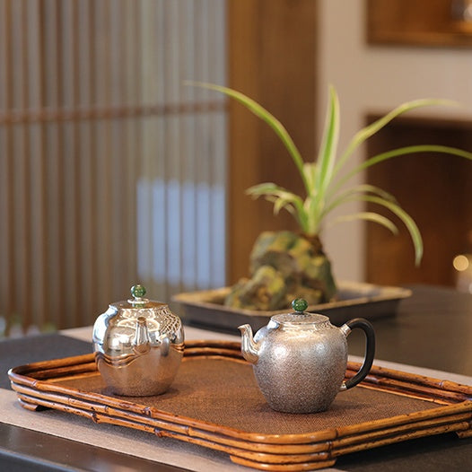 Wan Zui Long Yan 200cc - Handmade silver pot zycschina