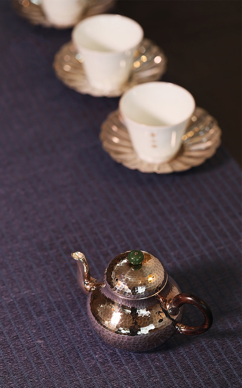 Si Ting 150cc - Handmade silver pot zycschina