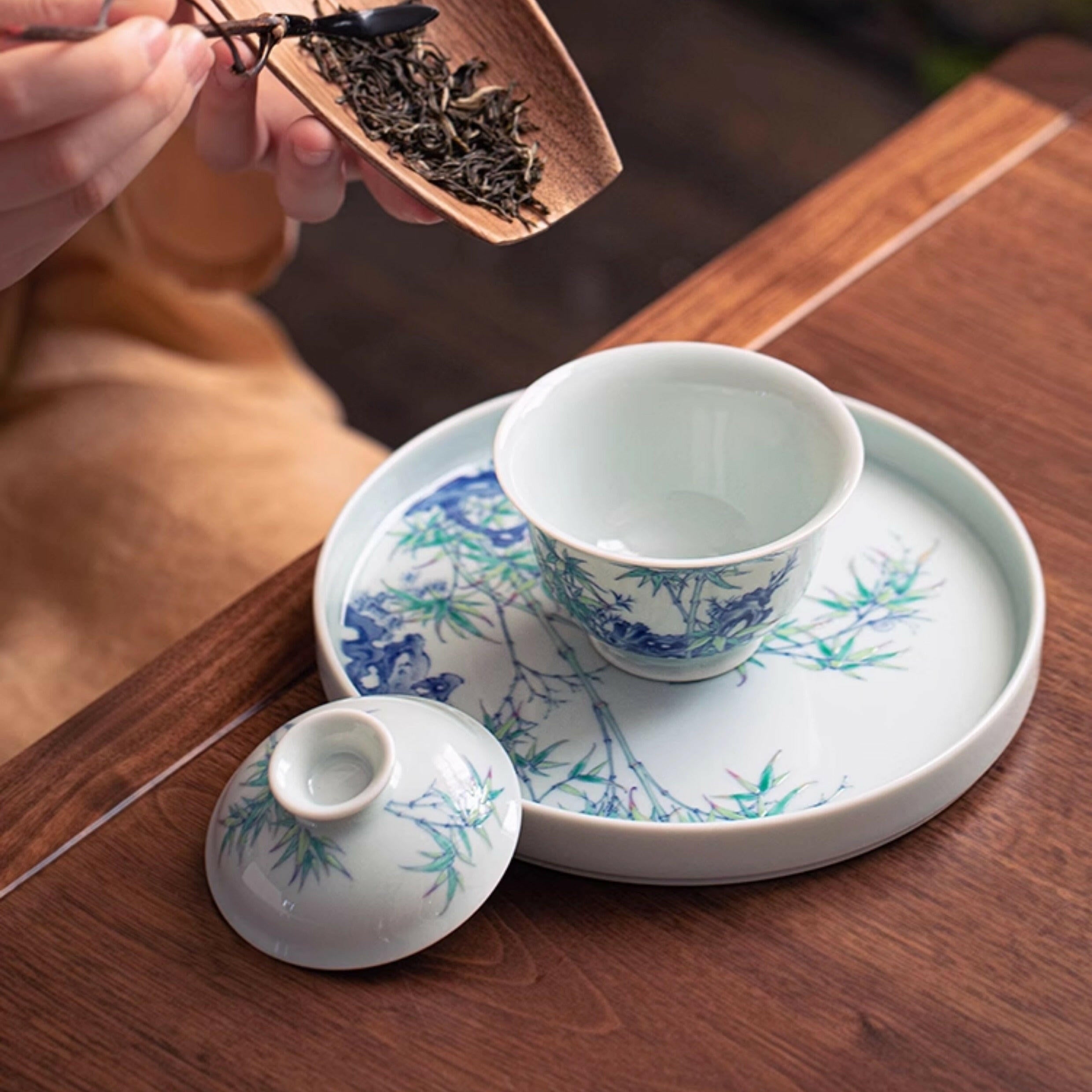 Zhu Shi - Jing De Zhen Porcelain Gaiwan zycschina