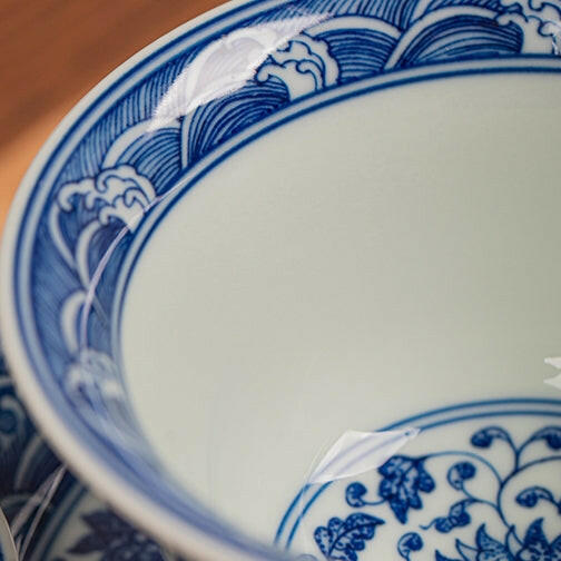 Chan Zhi Wen - Jing De Zhen Porcelain Gaiwan zycschina