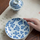 Li Hua Sa Jin - Jing De Zhen Porcelain Gaiwan zycschina