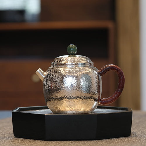 Long Zhu 200cc - Handmade silver pot zycschina
