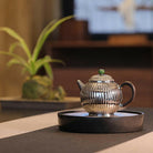 Jin Wen Ju Lun Zhu 200cc - Handmade silver pot zycschina