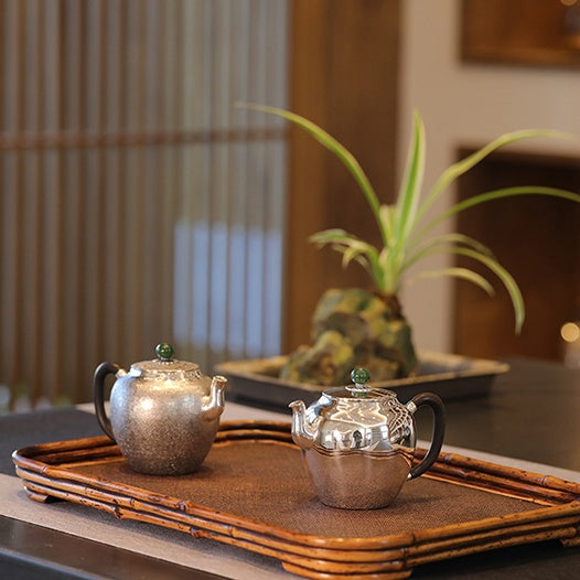 Wan Zui Long Yan 200cc - Handmade silver pot zycschina