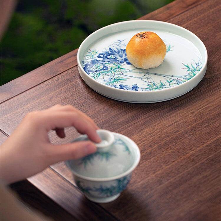 Zhu Shi - Jing De Zhen Porcelain Gaiwan zycschina