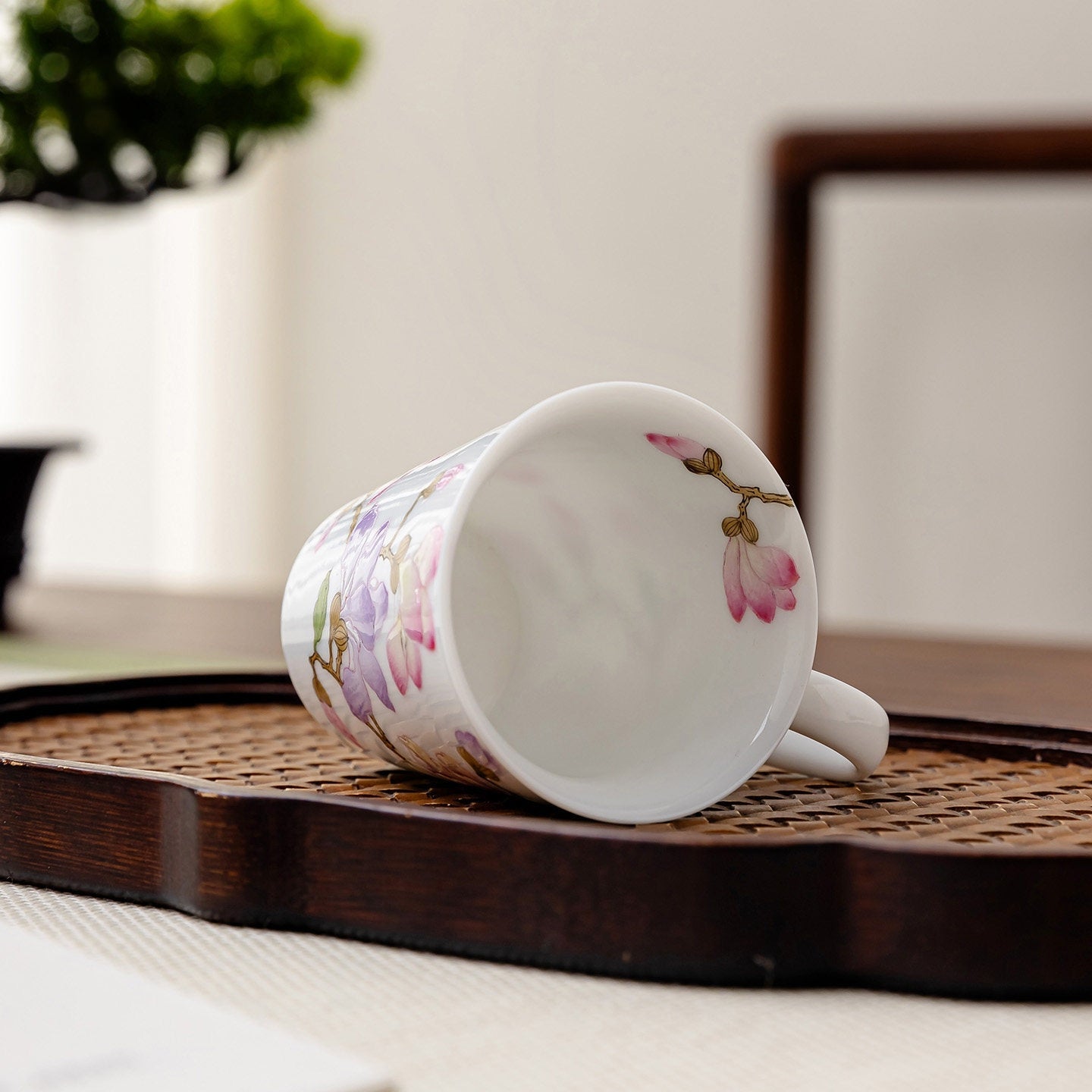 Yu Lan 170cc - Jing De Zhen Porcelain Coffee Cup zycschina