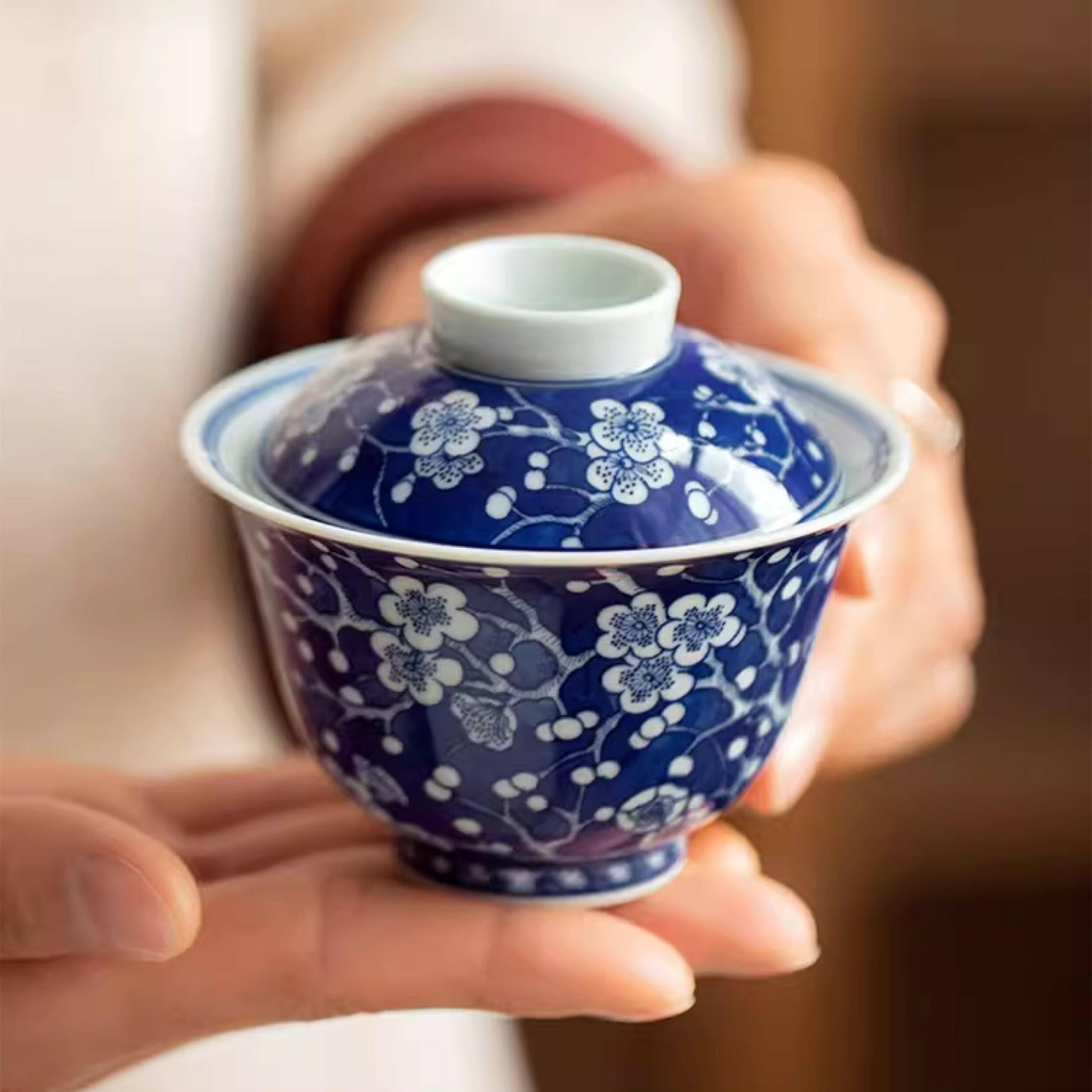 Bing Mei - Jing De Zhen Porcelain Gaiwan zycschina