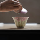 Ji He Lv Fu Qu 150cc - Jing De Zhen Porcelain Gaiwan zycschina
