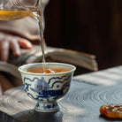 Shi Zi Xiu Qiu - Jing De Zhen Porcelain Teacup zycschina