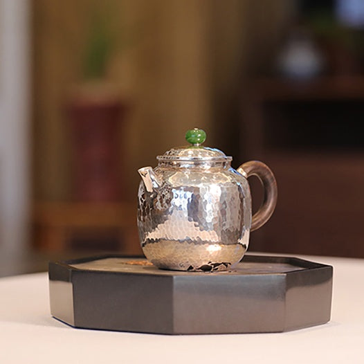 Xuan Zhu 130cc - Handmade silver pot zycschina
