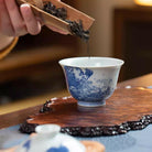 Hai Shou Wen - Jing De Zhen Porcelain Gaiwan zycschina